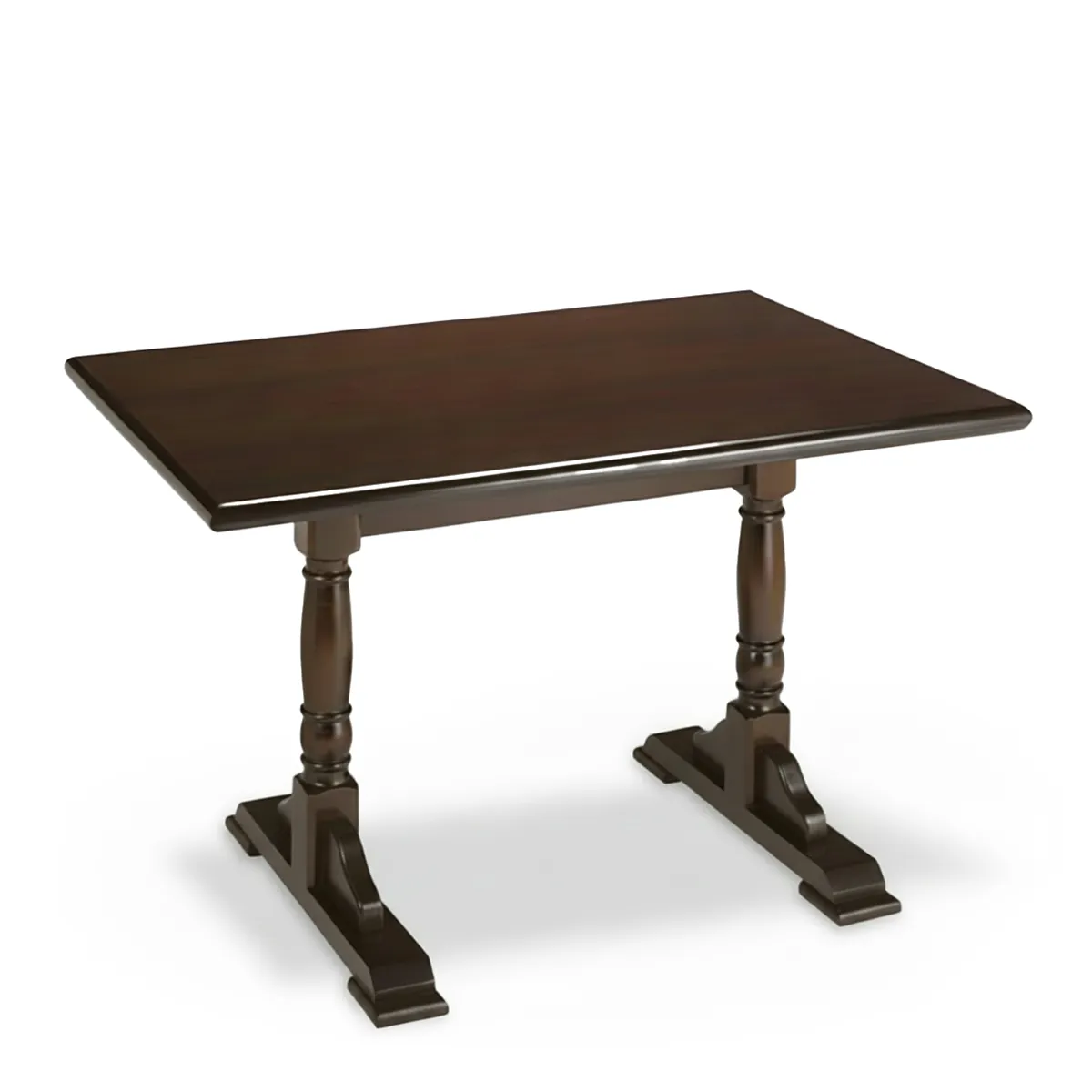 Mesa de pedestal doble