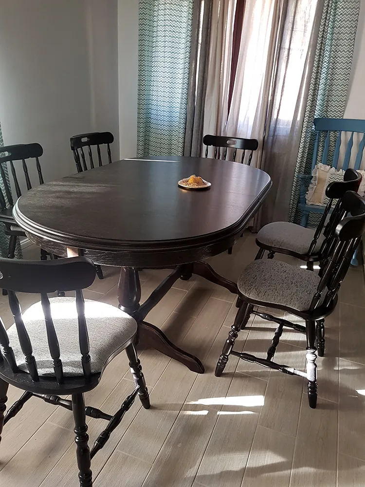 Sillas GL1 con mesa Europa